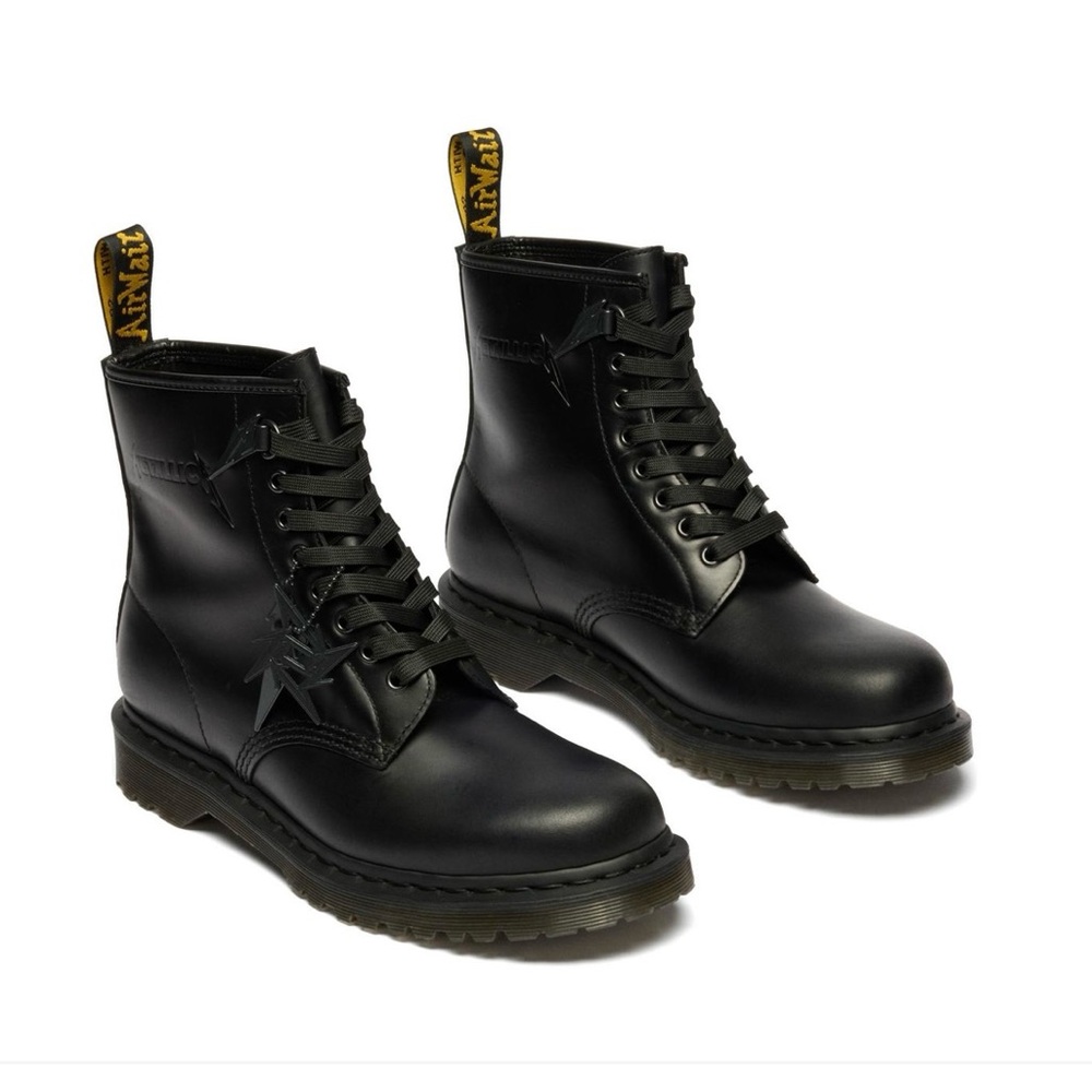 Collectors Item! Dr. Martens X Metallica Tonal Logo 1460 Boot Women’s 6-SOLD OUT